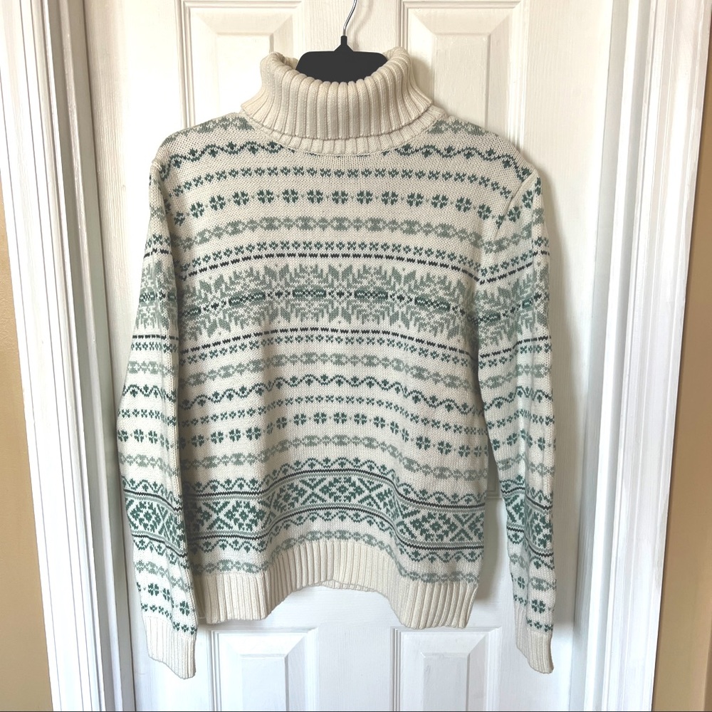 Eddie Bauer Fair Isle Sweater
